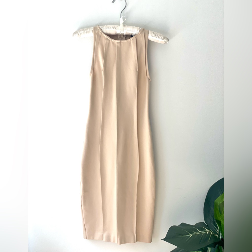 Marciano Bodycon Nude Dress Xs, Worn Once